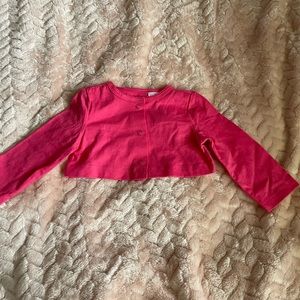 Pink baby jacket